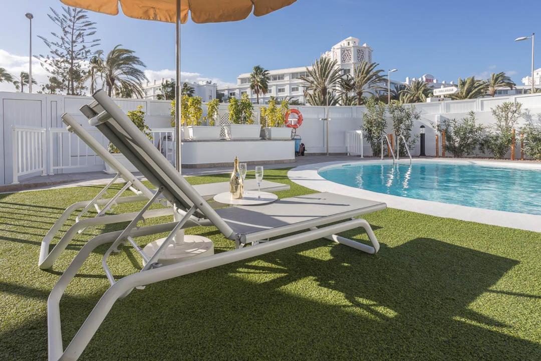 Lightbooking Alemania Piscina Privada Playa Del Ingles Exterior foto